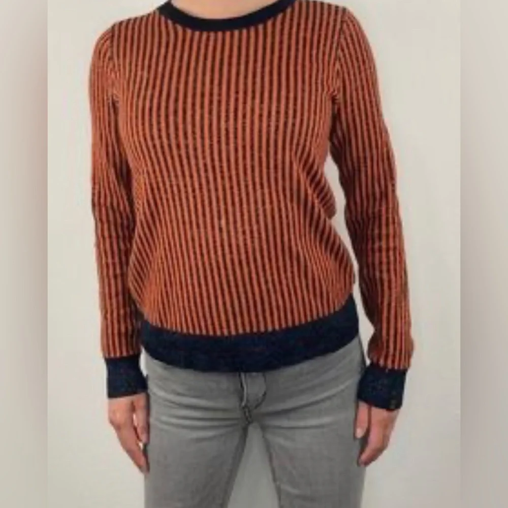 Scotch & Soda Maison Scotch Dans La Nuit Orange sweater - Picture 1 of 8